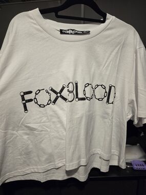 Foxblood Cropped Tee